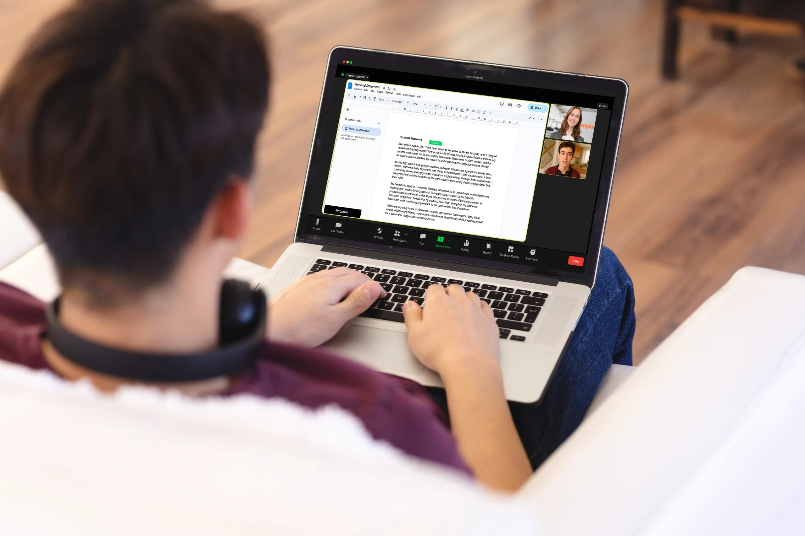 Main essays and supplementals