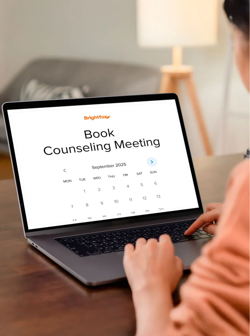 Upload your information and book your sessions