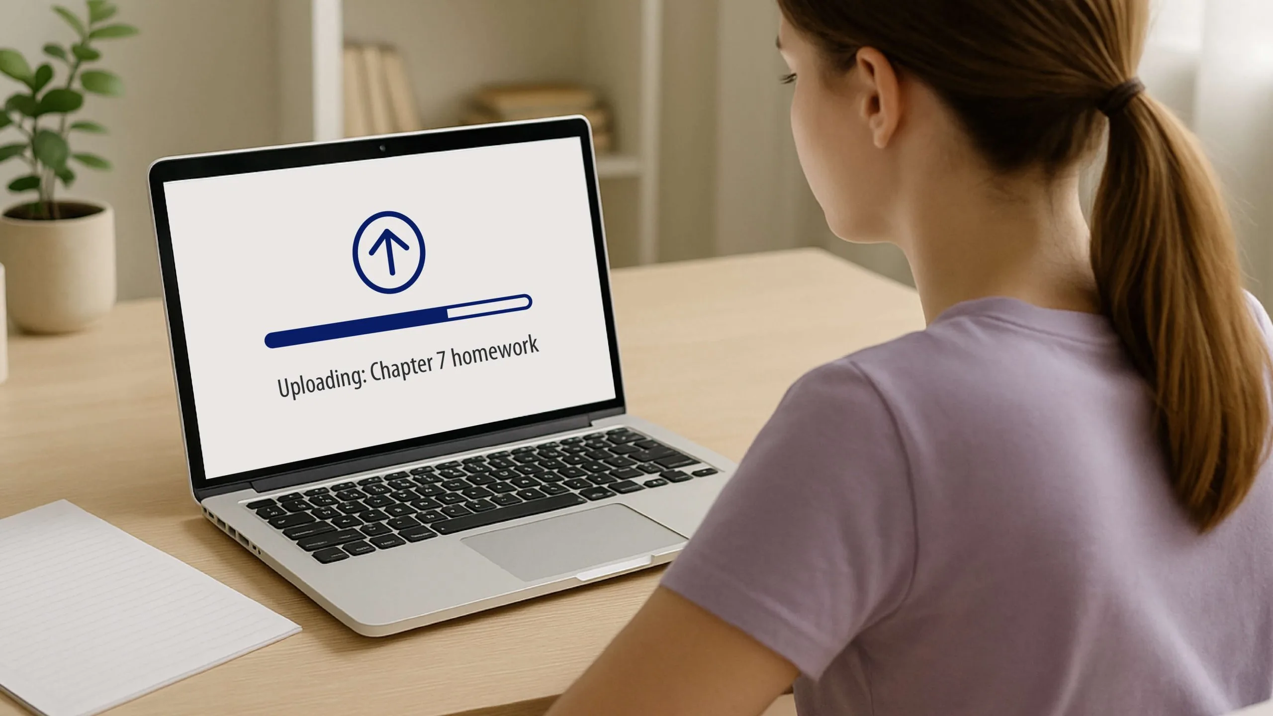 Upload what you're working on